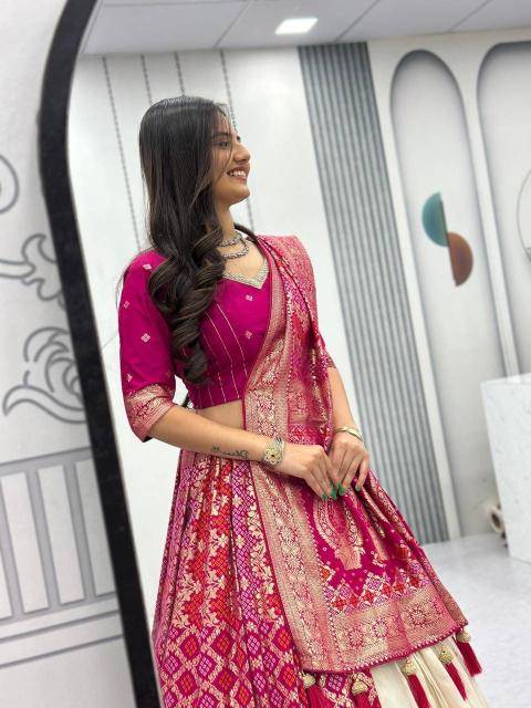 Launching wedding Special Pc 560 jecard silk Lehenga choli wholesale business